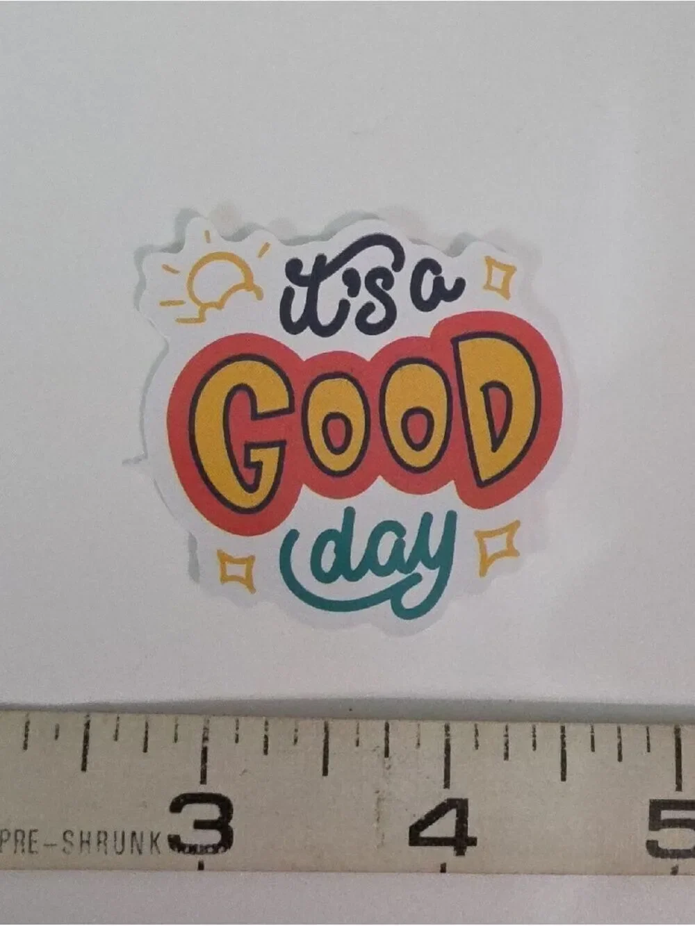 Colorful Inspirational Sticker Set - Rainbow Affirmations - Lot Of 8